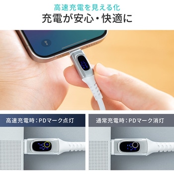 USB TypeCケーブル USB2.0 PD240W対応 サンワダイレクト