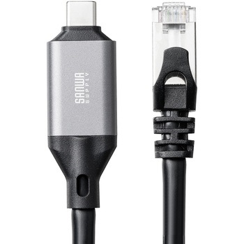 LANケーブル CAT6 USB TypeC変換 サンワダイレクト