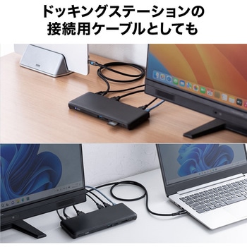 USB TypeCケーブル USB 20Gbps PD100W対応 サンワダイレクト