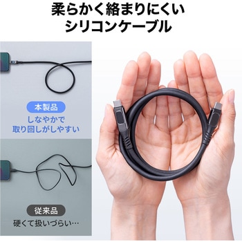 USB TypeCケーブル USB 20Gbps PD100W対応 サンワダイレクト