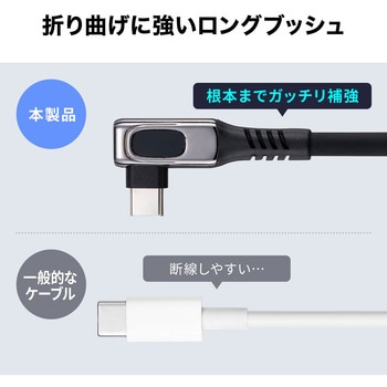 USB TypeCケーブル USB 20Gbps PD100W対応 サンワダイレクト