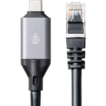 LANケーブル CAT6 USB TypeC変換 サンワダイレクト