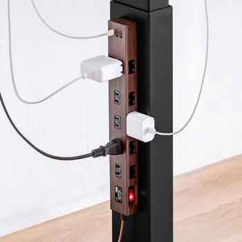 電源タップ 雷ガード付き USB-A+Type-C(PD20W) サンワダイレクト