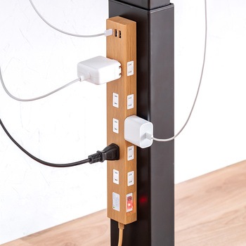 電源タップ 雷ガード付き USB-A+Type-C(PD20W) サンワダイレクト