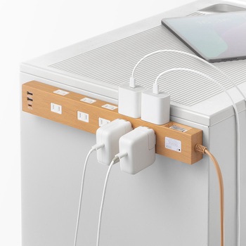 電源タップ 雷ガード付き USB-A+Type-C(PD20W) サンワダイレクト