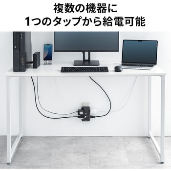 電源タップ USB充電機能付き PD30W対応 サンワダイレクト