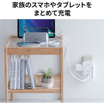 電源タップ USB充電機能付き PD30W対応 サンワダイレクト