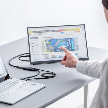 USB TypeC変換ケーブル USB TypeC-HDMI サンワダイレクト
