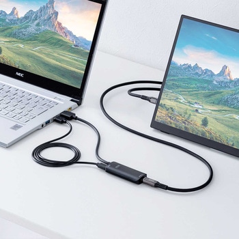 USB TypeC変換ケーブル USB TypeC-HDMI サンワダイレクト