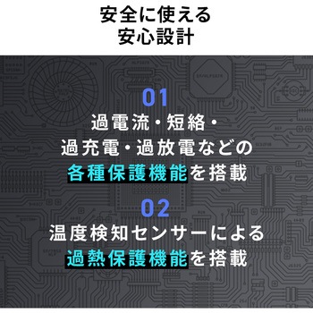 電源タップ USB急速充電機能付き GaN PD67W サンワダイレクト