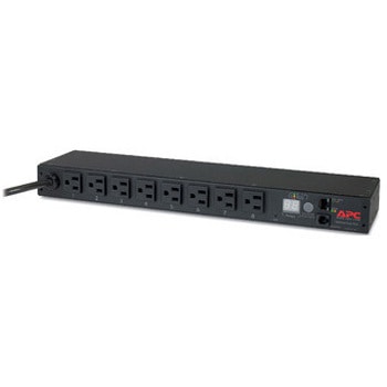 APC Rack PDU， Metered， 1U， 15A， 100V， (8) 5-15 AP7800B APC(シュナイダーエレクトリック)