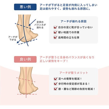 足裏のミカタ 足裏サポーター 男女兼用 アルインコ