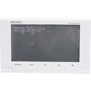 SQ789W 温度湿度表示付きデジタル電波時計 セイコー(SEIKO