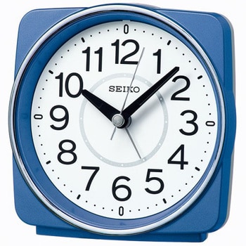 角形電波目覚まし時計(電子音アラーム搭載) セイコー(SEIKO) 置き時計 