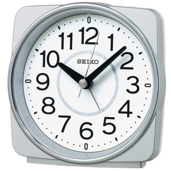 角形電波目覚まし時計(電子音アラーム搭載) セイコー(SEIKO) 置き時計