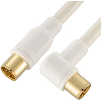 プラグ付きアンテナ線 オーム電機