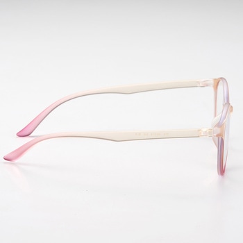 MATERIA DESIGN リーディンググラス 眼鏡 オレンジピンク ディーブレス