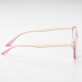 MATERIA DESIGN リーディンググラス 眼鏡 オレンジピンク ディーブレス