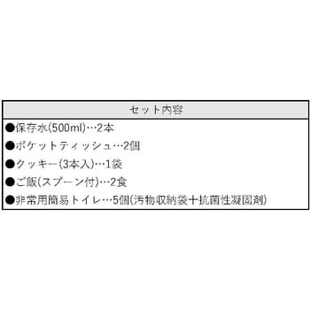 BCS-200 災害備蓄セットⅡ 1個 キングジム 【通販モノタロウ】