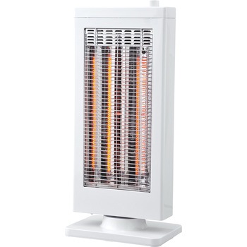 カーボンヒーター レトロ調 電気ストーブ ワイド＆スポット EDCT-BK08 山善 | 山善