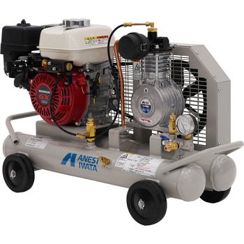 出張作業用コンプレッサ軽便タイプ(レシプロ) アネスト岩田