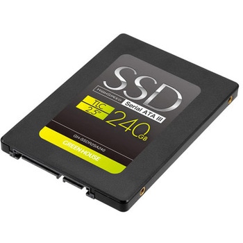 SSD 2.5インチ SATA 6Gb/s TLC グリーンハウス 内蔵型SSD 【通販