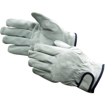 牛床革手袋 (袖口マジック式) 富士グローブ