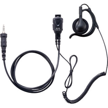 小型タイピンマイク&イヤホン カールコード YAESU(旧スタンダードホライゾン)
