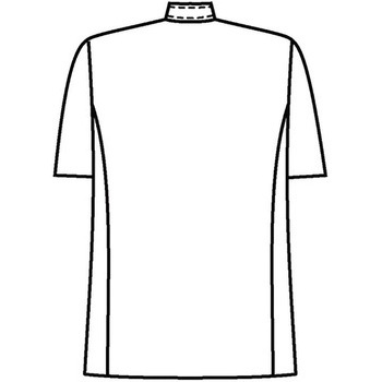 男子コックコート半袖 412 KAZEN