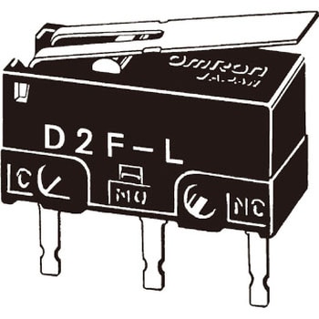 極超小形基本スイッチ D2F omron(オムロン)