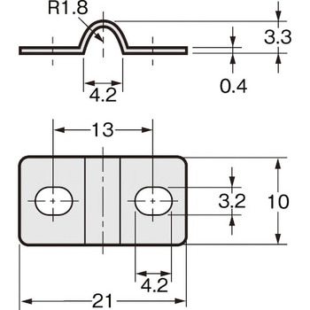 アンプ分離近接センサ(ボリウムタイプ)取りつけ金具 - omron(オムロン)