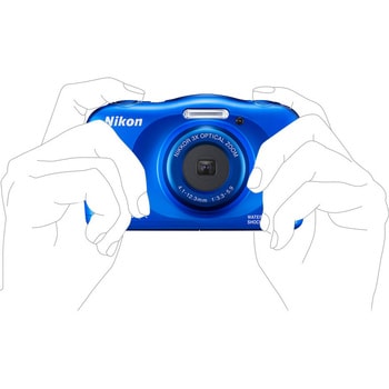 COOLPIX W150 BL 防水防塵デジタルカメラ 1個 Nikon(ニコン) 【通販 