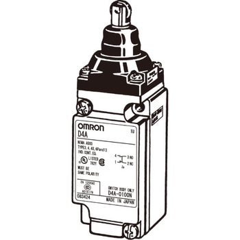 小型重装備リミットスイッチ D4A-□N omron(オムロン)