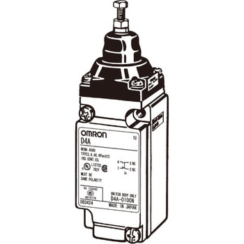 小型重装備リミットスイッチ D4A-□N omron(オムロン)