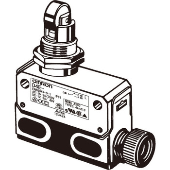 小形封入スイッチ D4E-□N omron(オムロン)