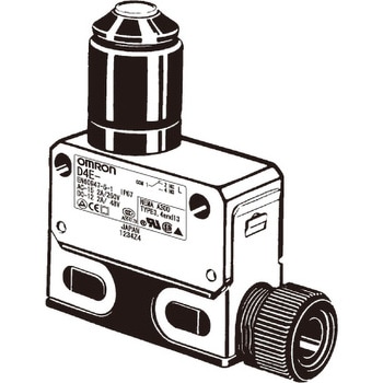 小形封入スイッチ D4E-□N omron(オムロン)