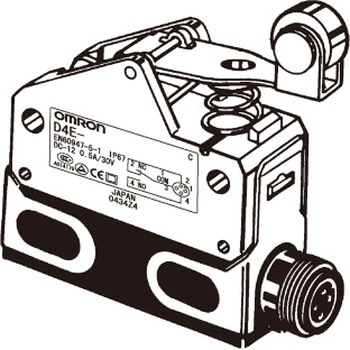 小形封入スイッチ D4E-□N omron(オムロン)