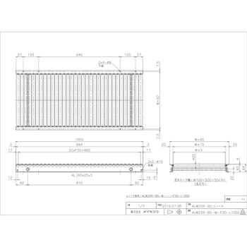 ALW25R-BS-W400-P30-L1000 軽荷重用ローラーコンベア(Φ25 アルミ製