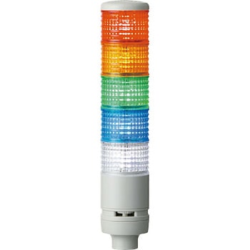 Φ60 ポール取付/標準L金具積層式ブザー付 LED表示灯 アローLEUT型 LEUTB・LEUTWB アロー(シュナイダーエレクトリック)