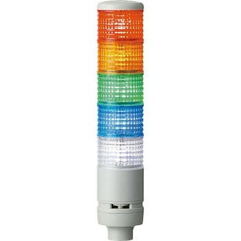 Φ60 ポール取付/標準L金具積層式ブザー付 LED表示灯 アローLEUT型 LEUTB・LEUTWB アロー(シュナイダーエレクトリック)