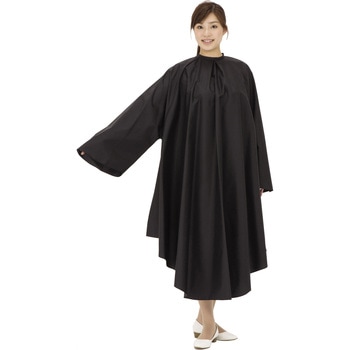 No．8000 袖付ヘアダイクロス クロ カトレア本舗