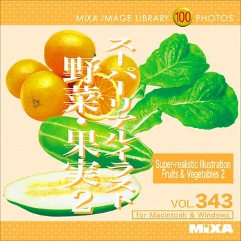227700 MIXA IMAGE LIBRARY Vol.343 スーパーリアルイラスト 野菜