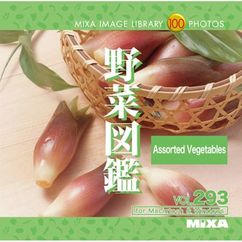 Mixa Image Library Vol 293 野菜図鑑 ソースネクスト 素材集 通販モノタロウ 2270
