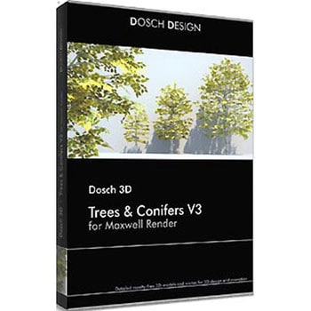 DOSCH 3D: Trees & Conifers for Maxwell Render