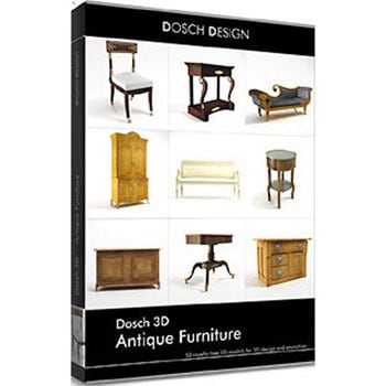 D3D-ANF DOSCH 3D: Antique Furniture 1個 DOSCH DESIGN 【通販サイト