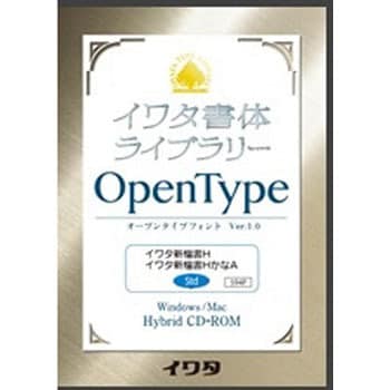 594P イワタ新楷書H/かなA Std 1個 イワタ(ソフト) 【通販モノタロウ】