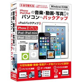 DE-330 uPodバックアップ3 1個 デネット 【通販モノタロウ】
