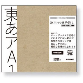 游ゴシック体 Pr6N L 字游工房