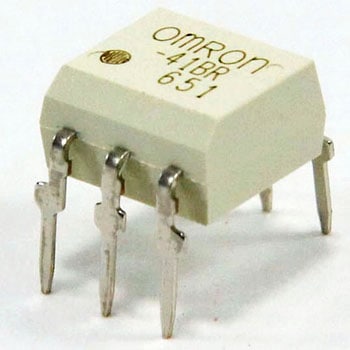 MOS FETリレー DIP4ピン 高容量&低オン抵抗タイプ omron(オムロン)