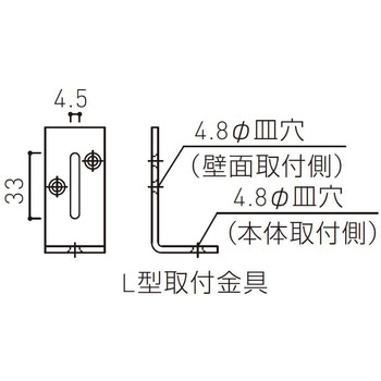 アルミ掲示板 壁付型 枠：ブロンズ 神栄ホームクリエイト(新協和)